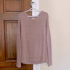 Long sleeve crew neck